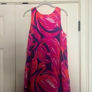 Lilly Pulitzer Flowy, Shift Dress- Size Large